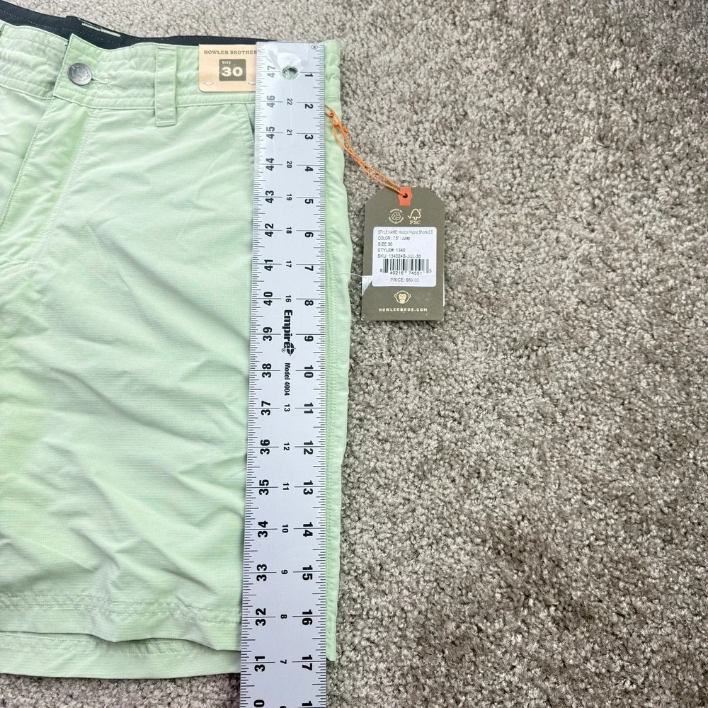 Howler Bros Hybrid Horizon 2.0 Men's Ripstop Julep Shorts Size 30 NEW
